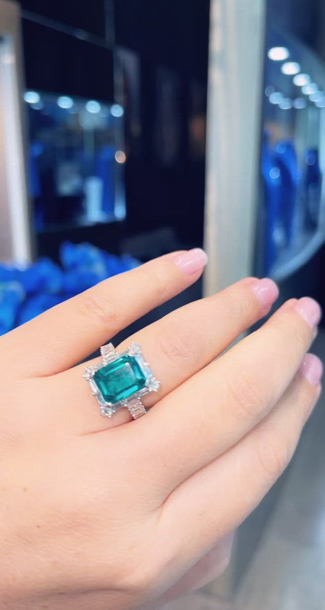 Weddingbee emerald store cut